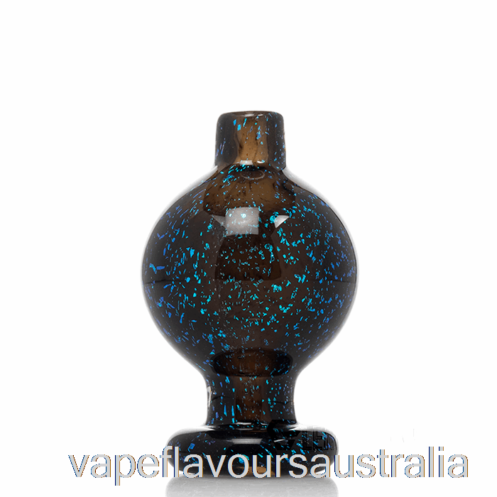 Vape Flavours Australia Cheech Glass Full Dichro Bubble Carb Cap Blue Dichro